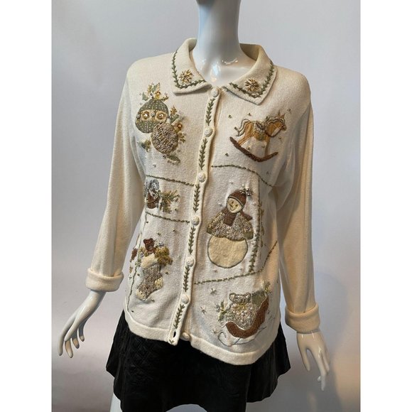 Embellished Holiday Sweater - Picture 9 of 11